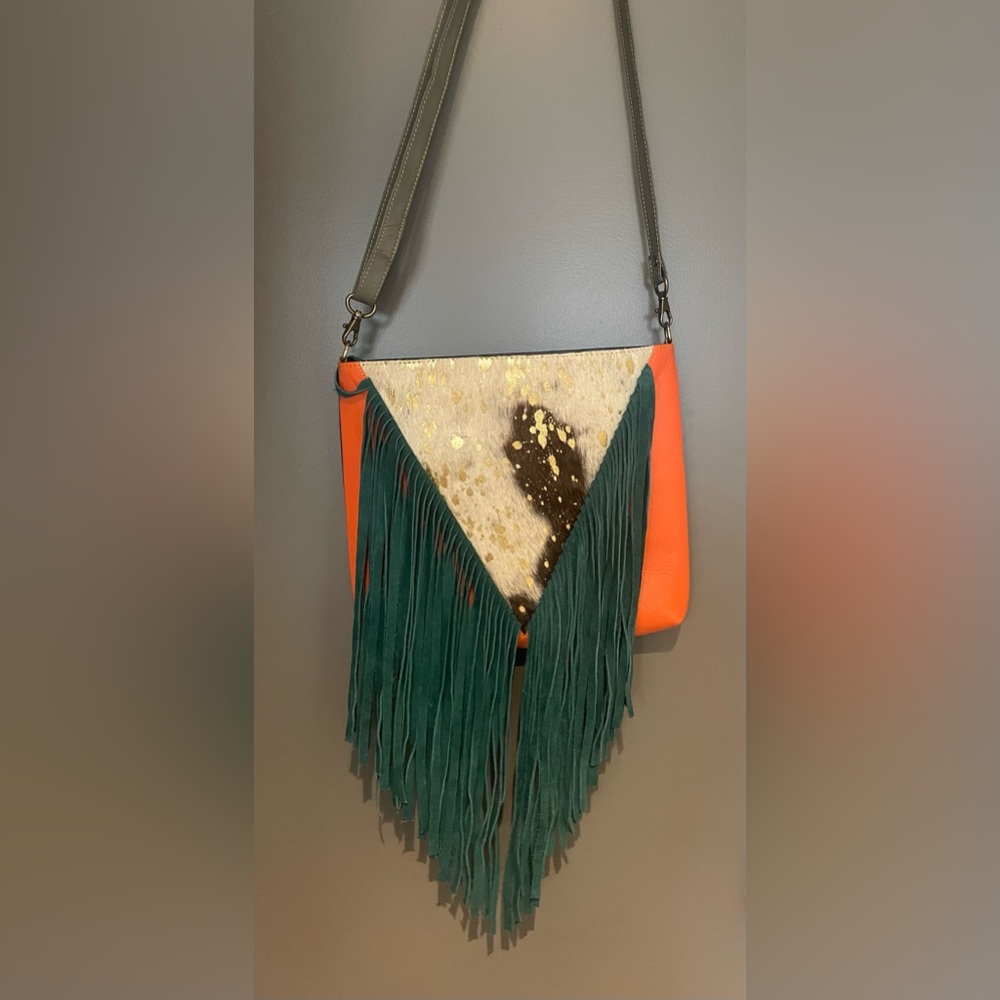 Fringe purse